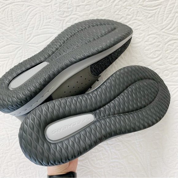 Skechers‎ Men's Delson Camben Sneakers, Black / Grey - Picture 8 of 9